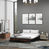 Blake Metal And Wood Bed Base - Double