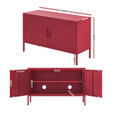 Magnus Metal Buffet Sideboard Cabinet - Pink