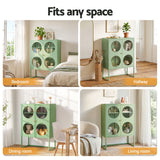 Kael Metal Buffet Sideboard Cabinet - Green