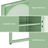 Kellen Metal Buffet Sideboard Cabinet - Green