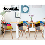 Hollis Set of 2 Fabric Retro Replica - Multicolour