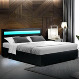Pyrope 27cm Bed & Mattress Package - Black Queen