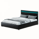Pyrope 27cm Bed & Mattress Package - Black Queen
