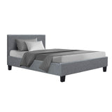 Saturn Bed & Mattress Package - Grey Single