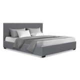 Ruby Bed & Mattress Package - Grey Queen