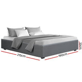 Mercury Bed & Mattress Package - Grey King
