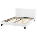 Amalfi Fabric Bed Frame - White Queen
