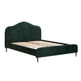 Morganite Bed & Mattress Package with 34cm Mattress - Green Queen