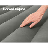 Factory Buys Air Mattress Inflatable Bed 30cm Airbed - Grey Single