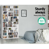 Artiss Bookshelf Cd Storage Rack - Bert White