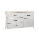 Levede Storage Cabinet Tower Chest - Beige
