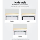 Artiss Standing Desk Top White Oak 140cm