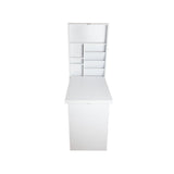 Artiss Computer Desk Bookshelf Wall Mount White