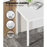 7-Piece Dante White Dining Table & Chair Set