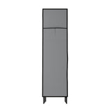 Large Portable Clothes Closet Wardrobe with Shelf Grey
