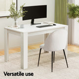 5-Piece Rocco White Dining Table & Chair Set Sherpa