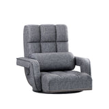 Maria Floor Chair Lounge Sofa Swivel - Grey
