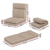 Mylene Floor Chair Sofa Linen - Beige