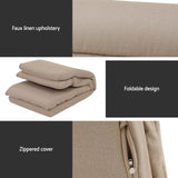 Mylene Floor Chair Sofa Linen - Beige