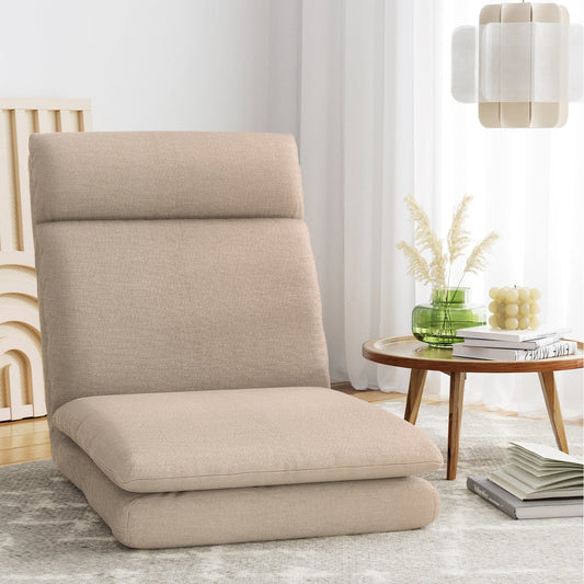 Mylene Floor Chair Sofa Linen - Beige