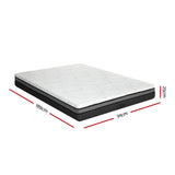 Akira 25cm Memory Foam Mattress Cool Gel Non Spring Comfort - Single