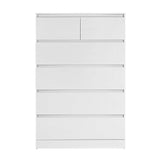 Artiss 6 Chest of Drawers - White