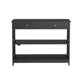 Console Table 3-tier USB Outlets