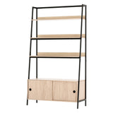 Artiss Bookshelf 5 Tier Cube Cabinet Mira Oak