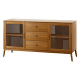Stephen Buffet Sideboard Glass Doors - Oak