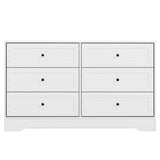 Artiss 6 Chest of Drawers - White