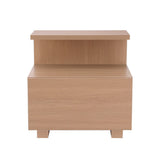 Manitoba Wooden Bedside Table with 1 Drawer - Pine