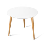 Coffee Table Round Side End Tables Bedside Furniture Wooden Scandinavian