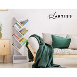 Artiss Tree Bookshelf 7 Tiers - Echo White