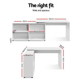 Gwen Desk & Chair Package - White