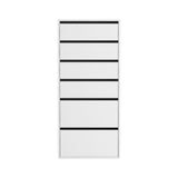 Artiss 6 Chest of Drawers Dresser Tallboy - White