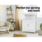 Draven Wooden Buffet Sideboard - White
