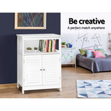 Draven Wooden Buffet Sideboard - White