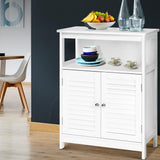 Draven Wooden Buffet Sideboard - White