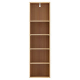 Artiss Bookshelf 5 Tiers Milo Pine