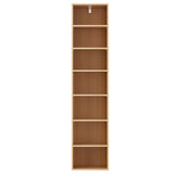 Artiss Bookshelf 7 Tiers Milo Pine