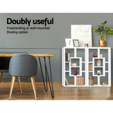 Artiss Floating Wall Shelves Bookshelf White