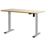 Artiss Standing Desk Motorised 140cm White Oak