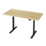 Artiss Standing Desk Motorised Dual Motor White Oak 140cm