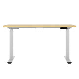 Artiss Standing Desk Motorised Dual Motor 120cm White Oak