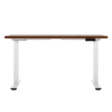 Artiss Standing Desk Motorised Dual Motor 120cm Rustic Brwon