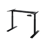 Artiss Standing Desk Frame Only Dual Motor Motorised Adjustable 125Kg Load Black