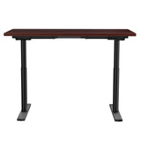 Artiss Standing Desk Motorised Electric Dual Motor Walnut 120cm