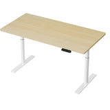 Artiss Standing Desk Motorised Electric Dual Motor 140cm White Oak