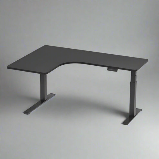 Artiss Standing Desks L-Shape Motorised 160cm Black