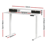 Artiss Electric Standing Desk Sit Stand Desks 120cm